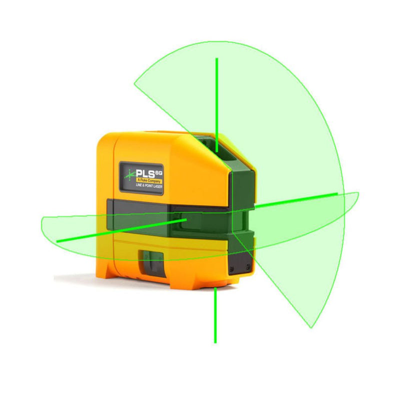 Pacific Laser 5009461 PLS 6G Z, Cross Line and Point Green Bare Tool - 3